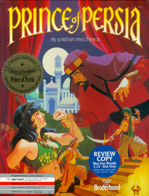 Prince Of Persia box art