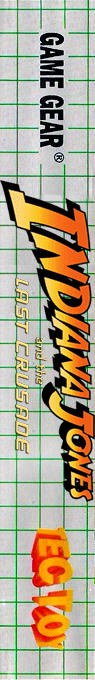 Indiana Jones And The Last Crusade - The Action Game — box-2D-side (BR)