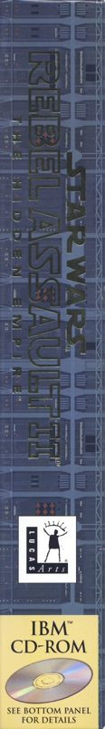 Star Wars: Rebel Assault II: The Hidden Empire — box-2D-side (US)