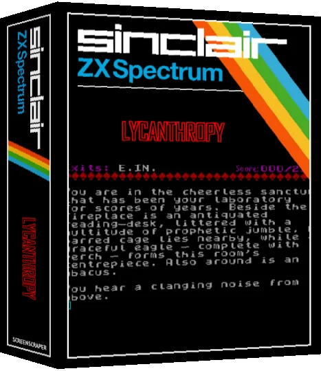 Lycanthropy — box-3D (SS)