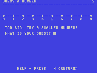 Guess a Number — ss (WOR)