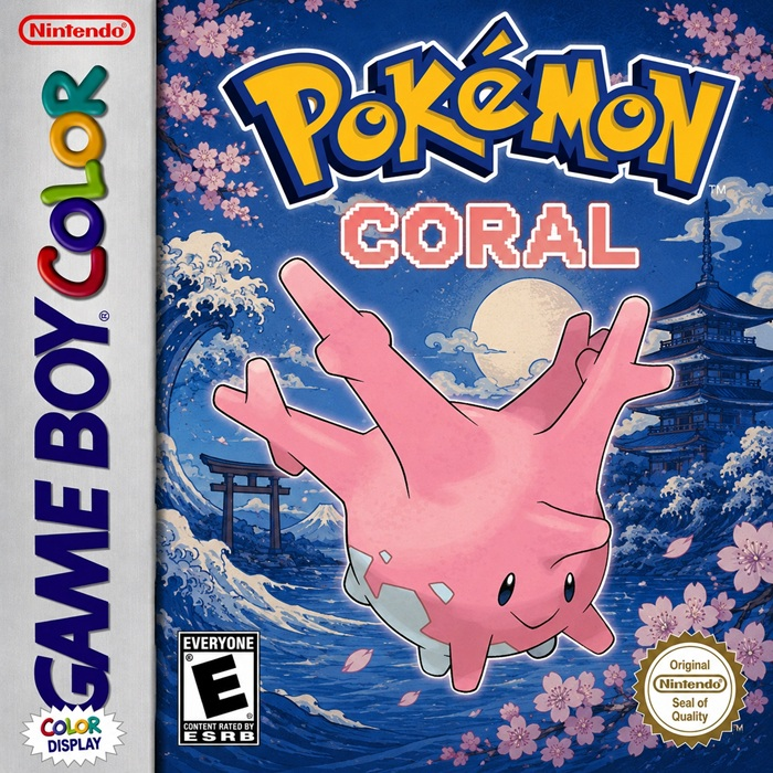 Pokemon Coral Version box art