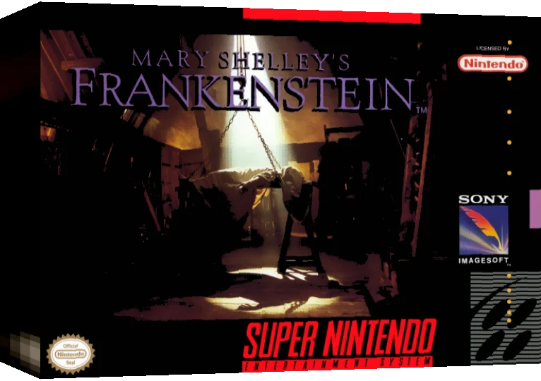 Mary Shelley's Frankenstein — box-3D (US)