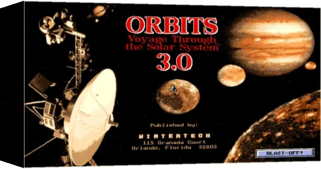 Orbits Voyage Through the Solar System — box-3D (WOR)
