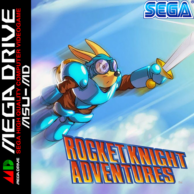 Rocket Knight Adventures box art