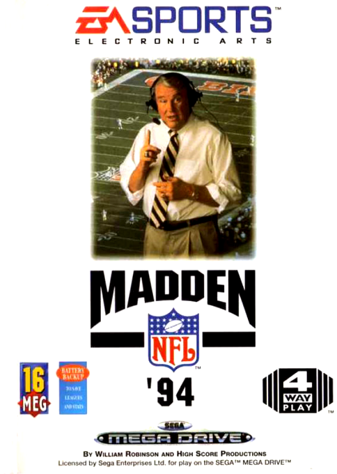 Madden Nfl 94 — box-2D (EU)