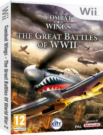 Combat Wings - The Great Battles Of World War 2 — box-3D (EU)
