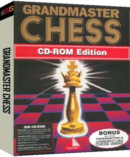Grandmaster Chess — box-3D (US)
