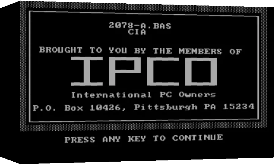 CIA Adventure — box-3D (WOR)