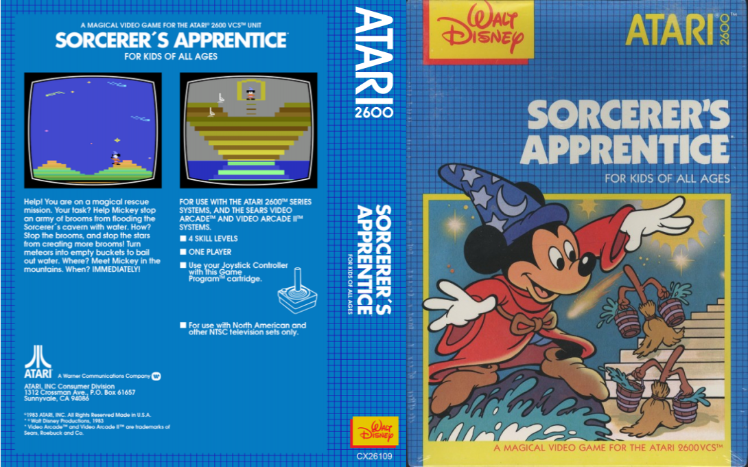 Sorcerer's Apprentice — box-texture (US)