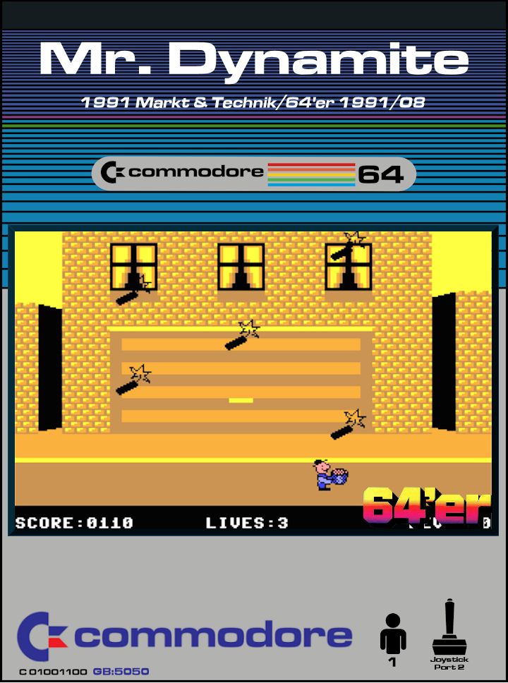 Mr. Dynamite box art