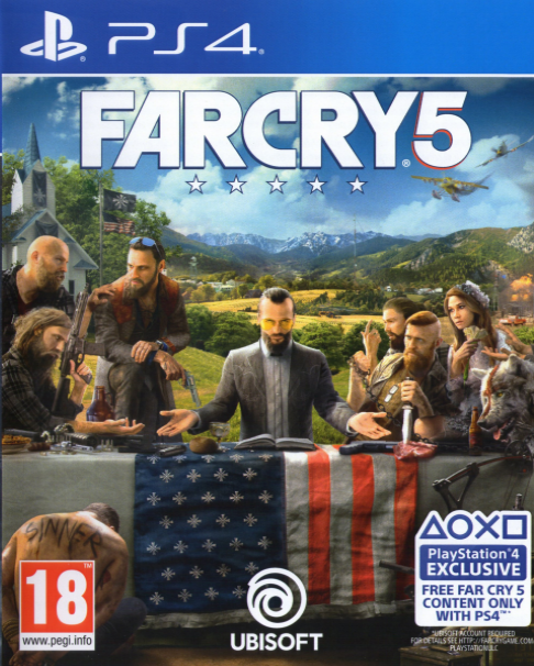 Far Cry 5 box art