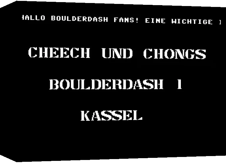 Cheech And Chongs Boulder Dash 1 — box-3D (WOR)