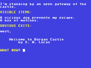 The Curse of Borgan Castle — ss (WOR)