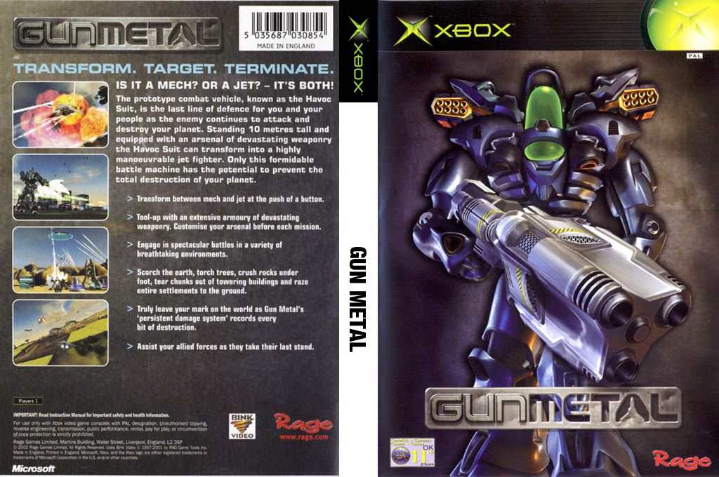 Gunmetal — box-texture (UK)