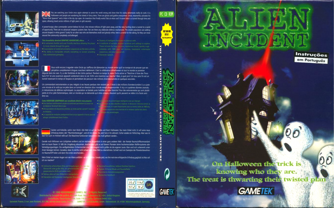 Alien Incident — box-texture (EU)