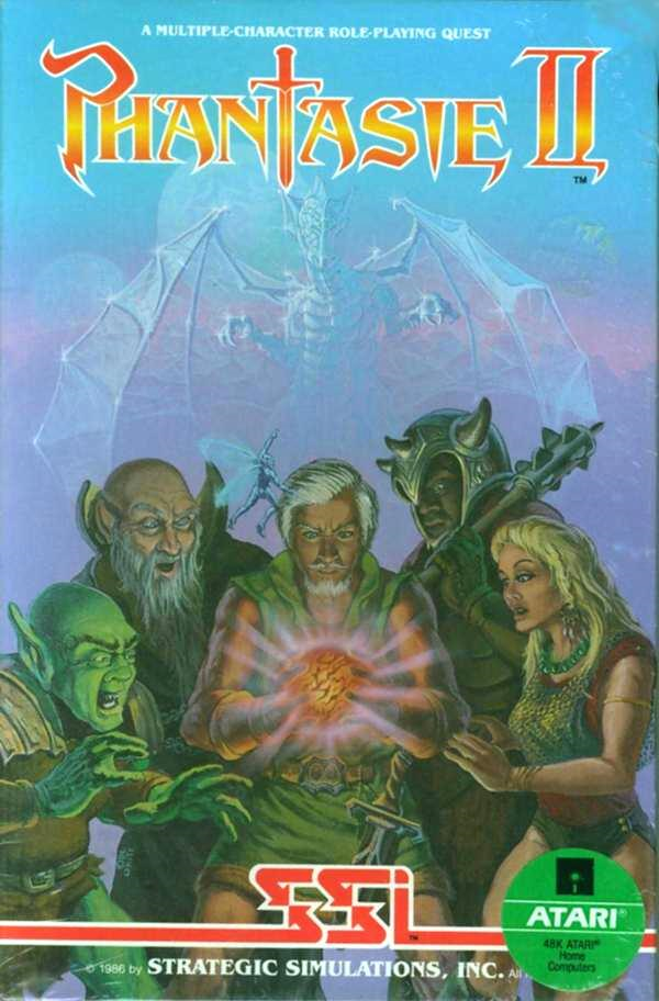 Phantasie 2 box art