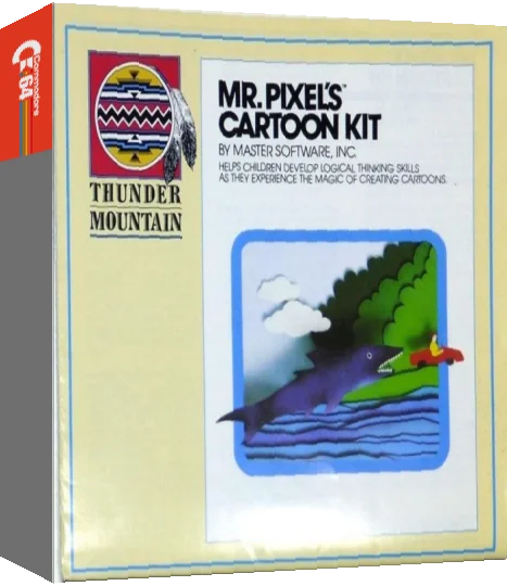 Mr. Pixel's Cartoon Kit — box-3D (US)