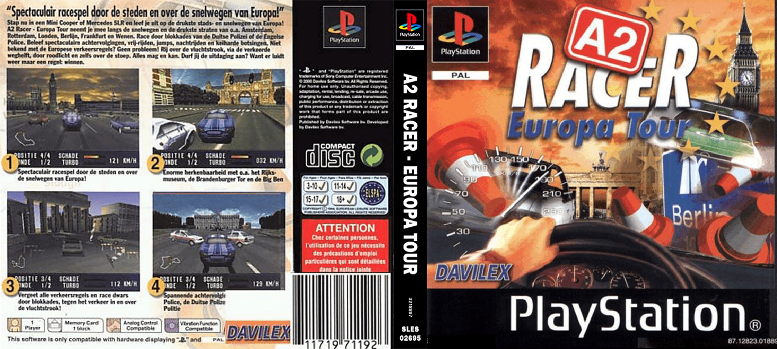 A2 Racer - Europa Tour — box-texture (EU)