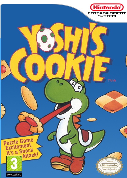 Yoshi's Cookie — box-2D (EU)