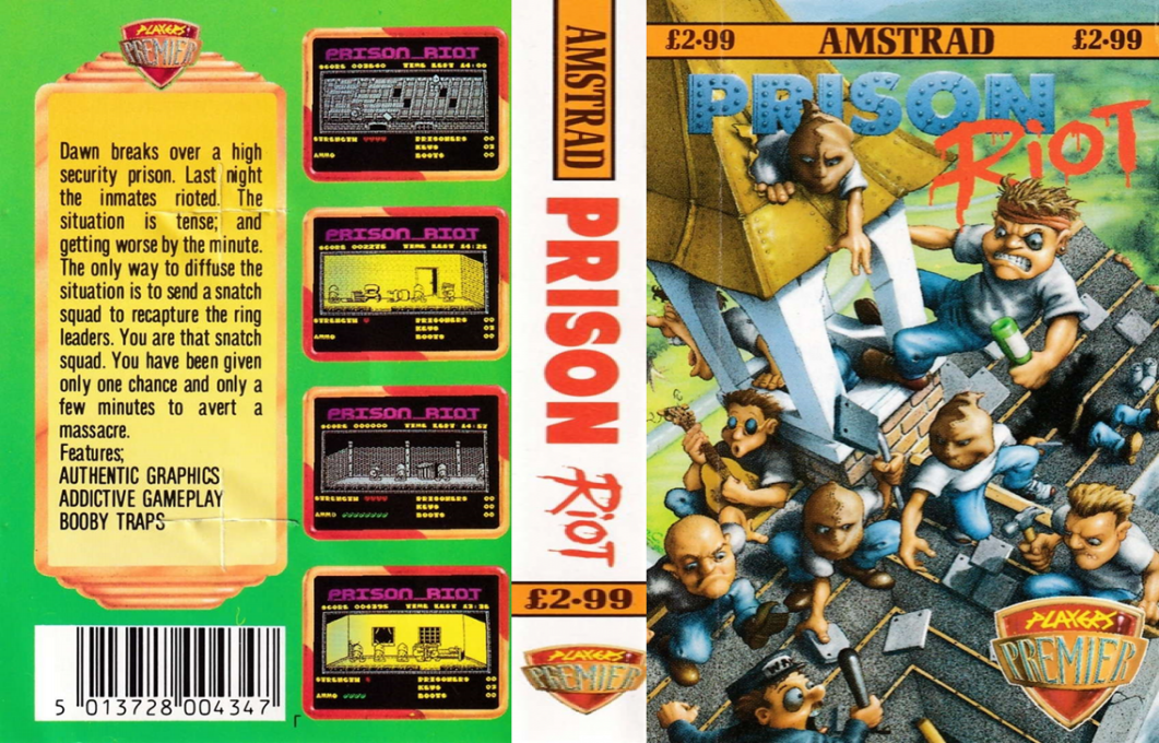 Prison Riot — box-texture (EU)