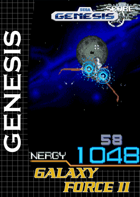 Galaxy Force II — box-2D (SS)