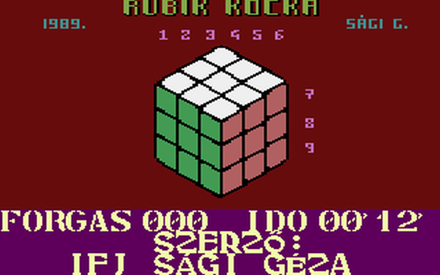 Rubik Kocka — ss (HU)