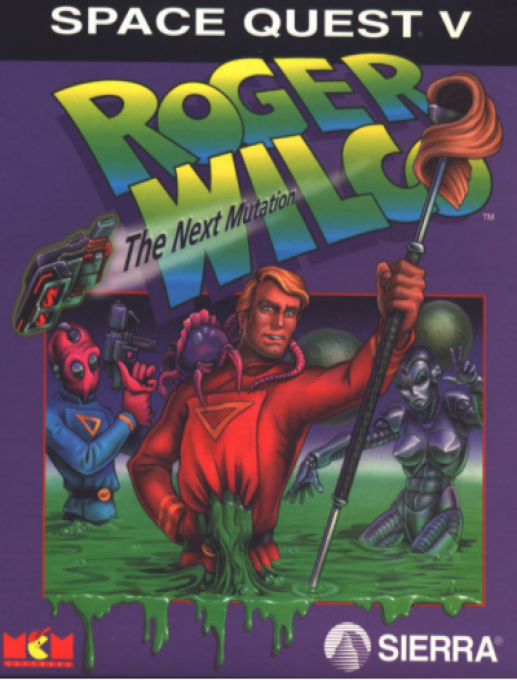 Space Quest 5 - The Next Mutation — box-2D (SP)