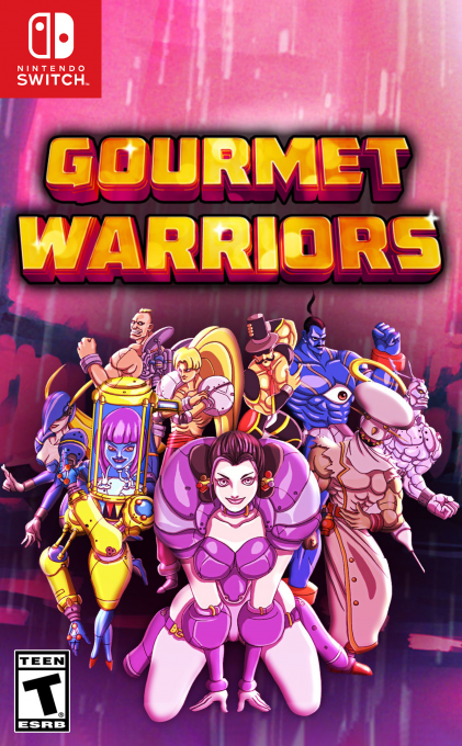 Gourmet Warriors box art