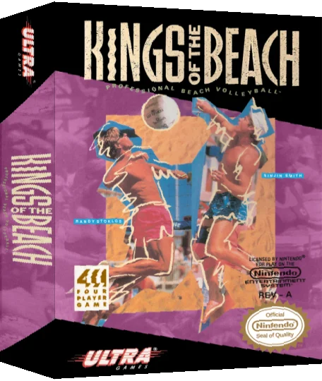 Kings of the Beach - Professional Beach Volleyball — box-3D (US)