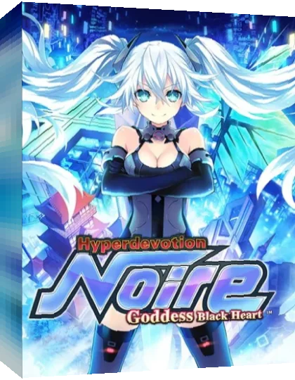 Chou Megami Shinkou Noire - Gekishin Black Heart — box-3D (JP)