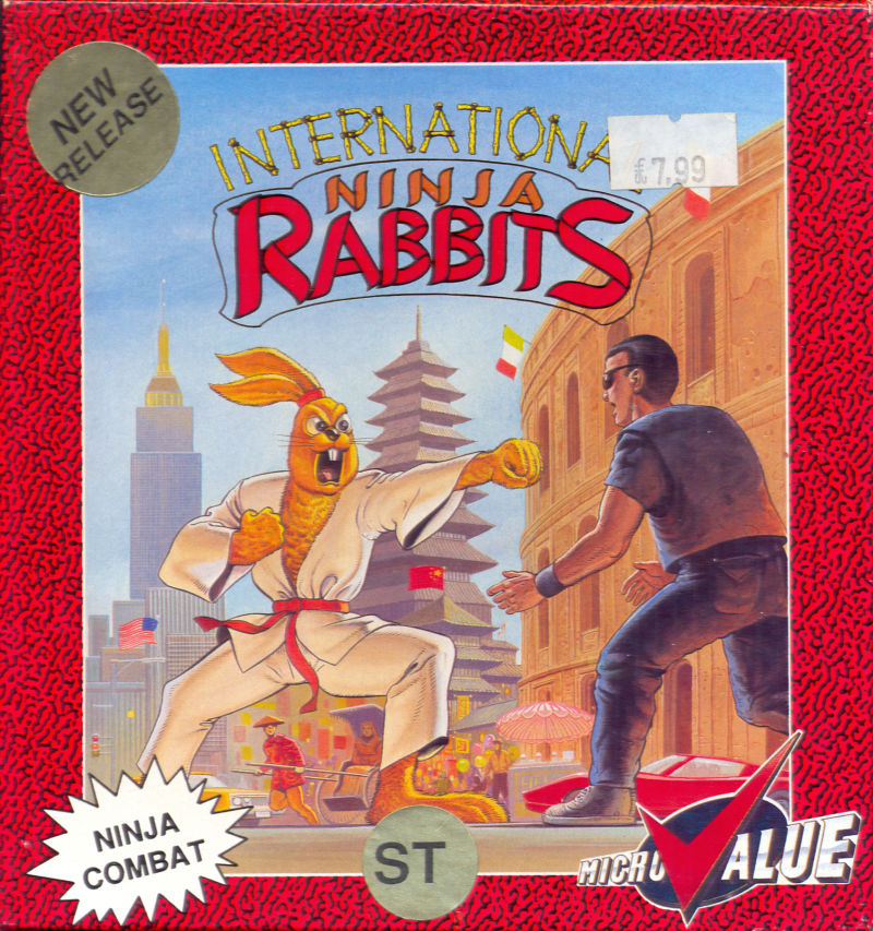 International Ninja Rabbits box art