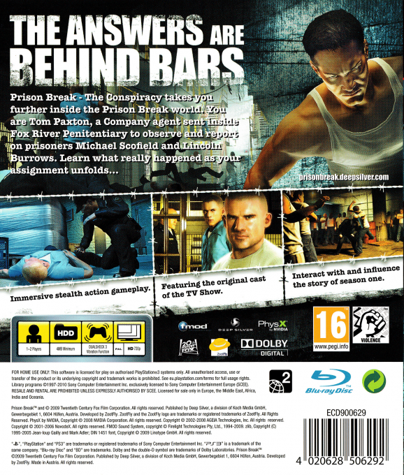 Prison Break - The Conspiracy — box-2D-back (EU)