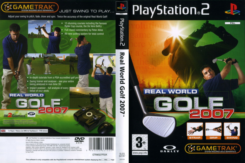 Real World Golf 2007 — box-texture (EU)