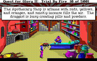 Quest for Glory II - Trial by Fire — ss (WOR)