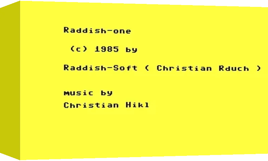 Raddish-One — box-3D (WOR)