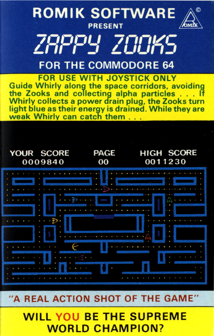 Zappy Zooks box art