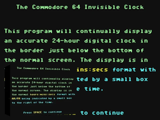 Invisible Clock — mixrbv2 (WOR)