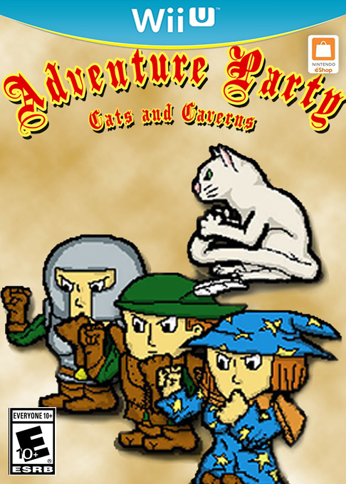 Adventure Party - Cats and Caverns box art