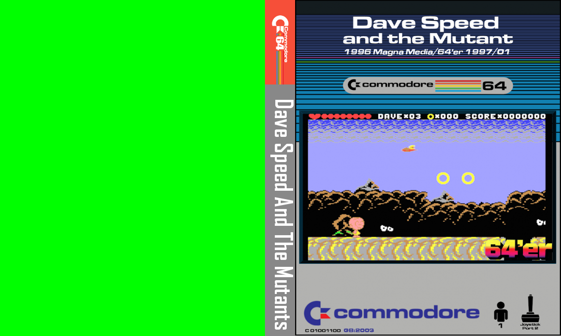 Dave Speed and the Mutants — box-texture (CUS)