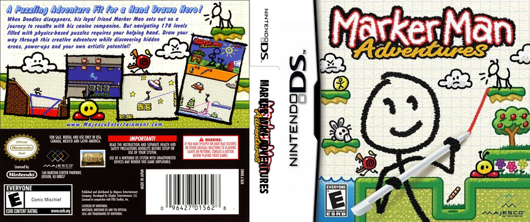 Marker Man Adventures — box-texture (US)