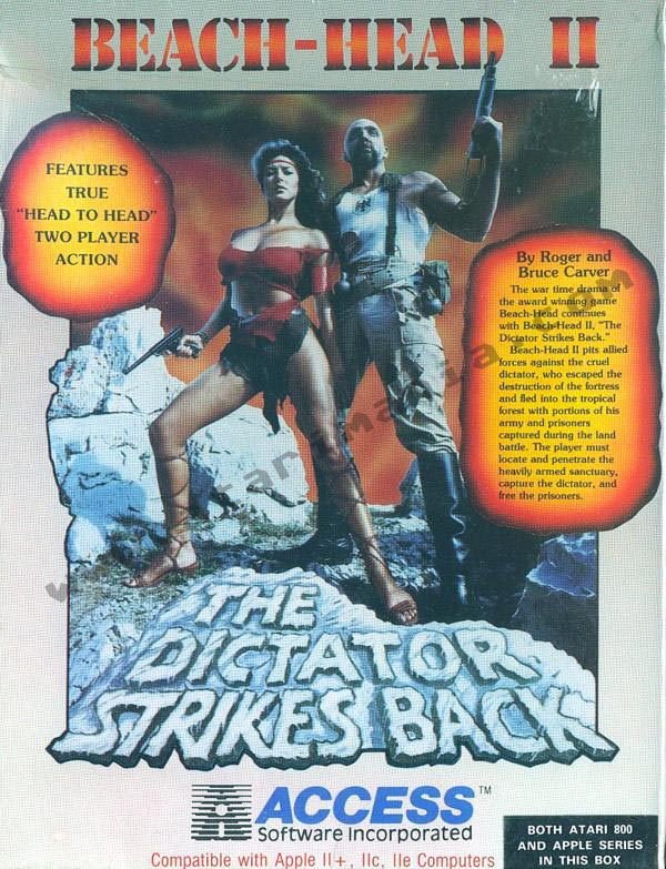 Beach-Head II - The Dictator Strikes Back box art