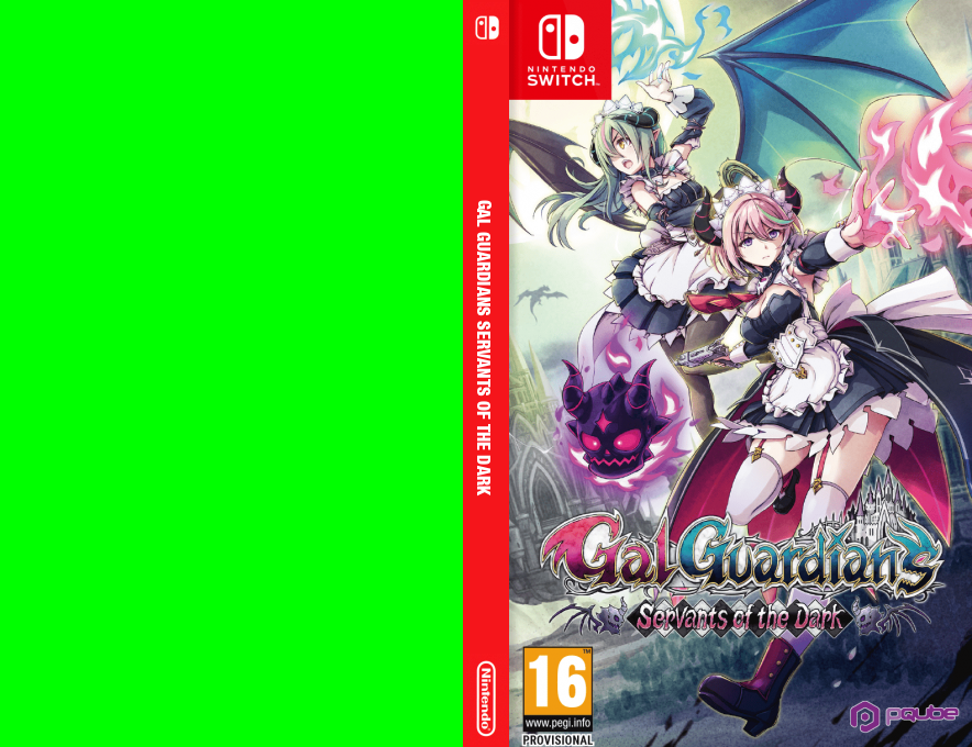 Gal Guardians : Servants of the Dark — box-texture (EU)