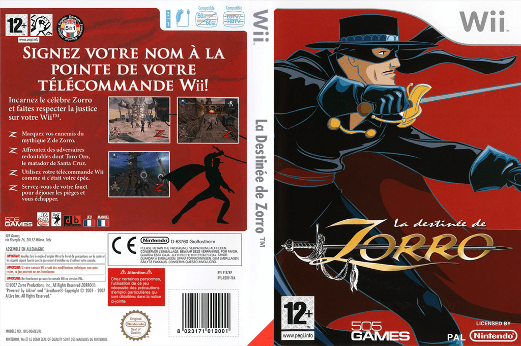 Destinée De Zorro, La — box-texture (FR)