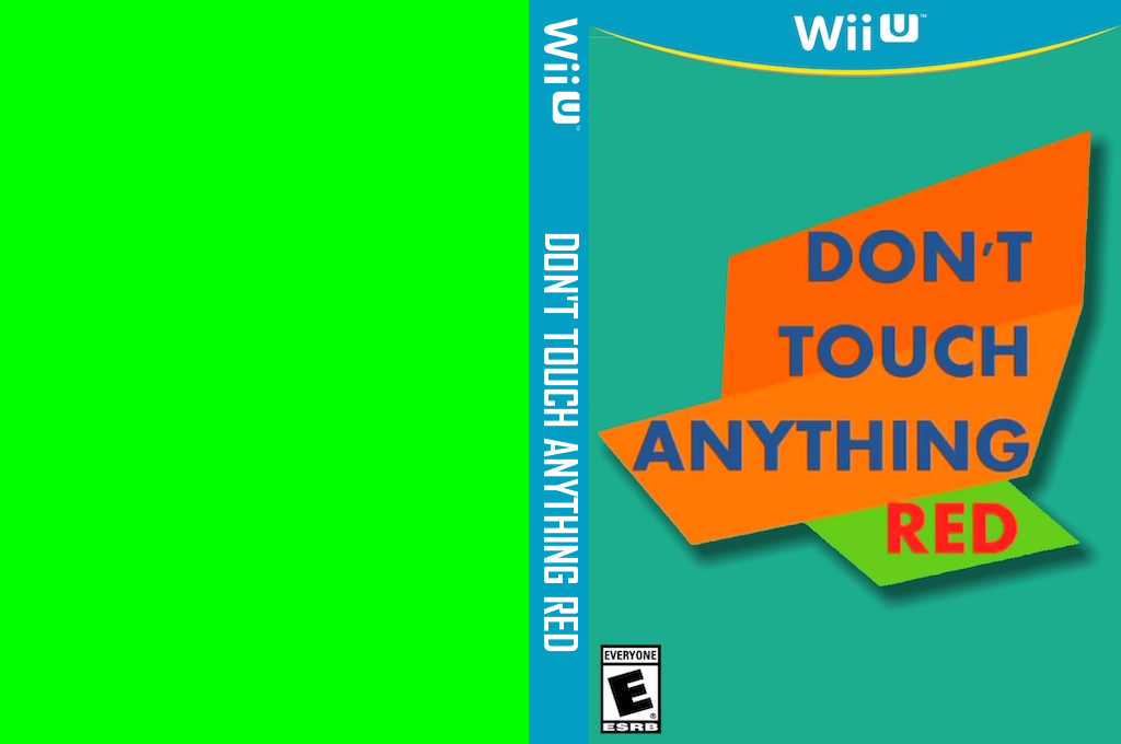 Don't Touch Anything Red — box-texture (US)