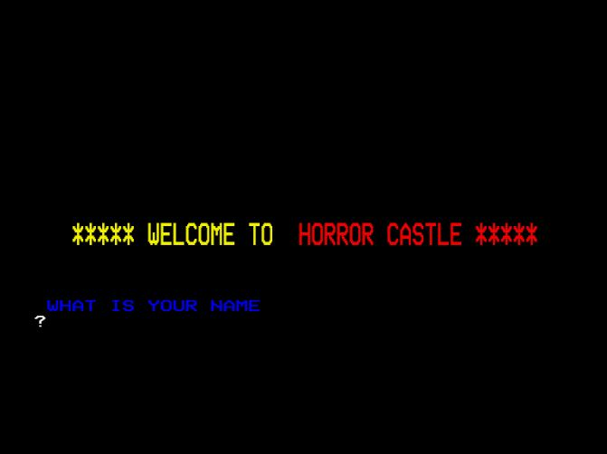 Horror Castle — sstitle (WOR)