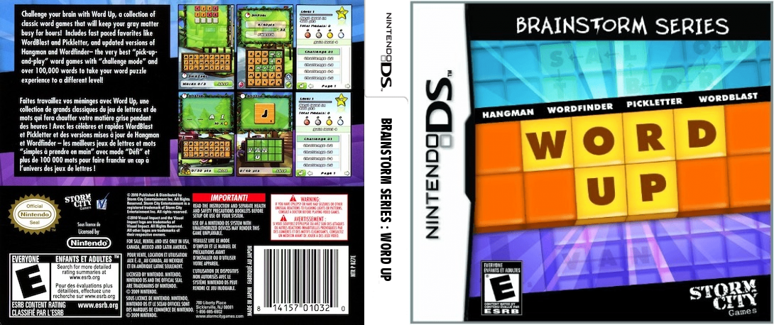 Brainstorm Series - Word Up — box-texture (US)