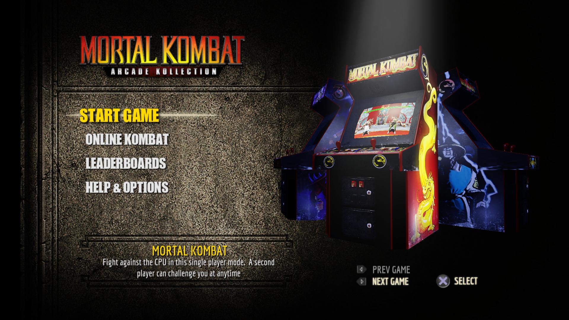 Mortal Kombat - Arcade Kollection — sstitle (US)