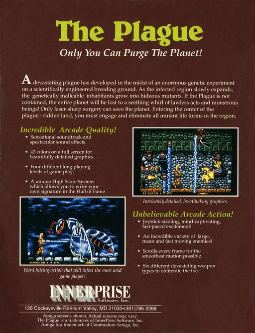 The Plague — box-2D-back (WOR)