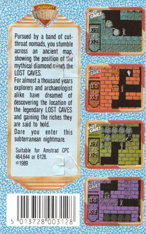 Lost Caves — box-2D-back (EU)